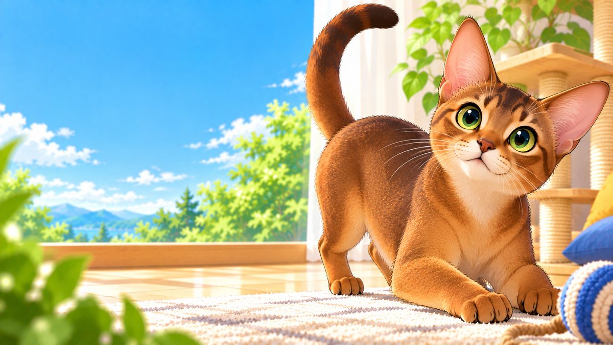 Abyssinian cat