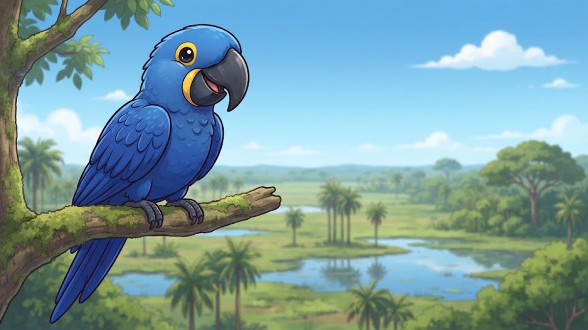 スミレコンゴウインコ