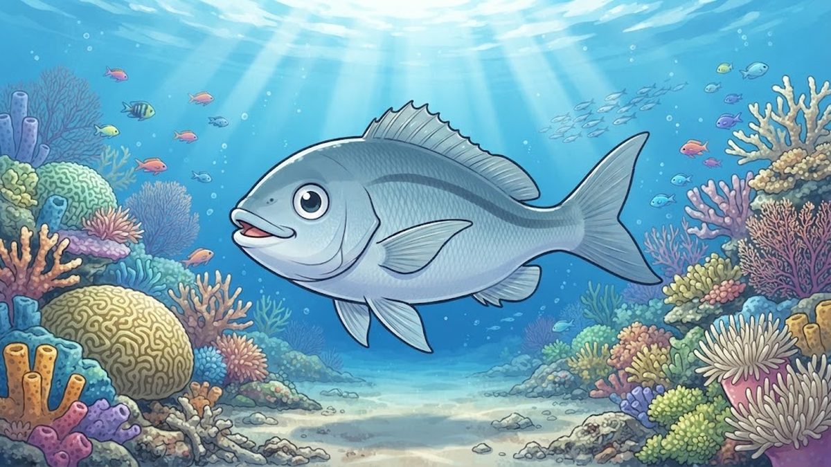 アオチビキ