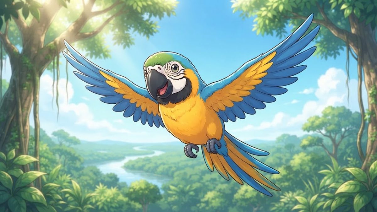 Blue-and-yellow macaw