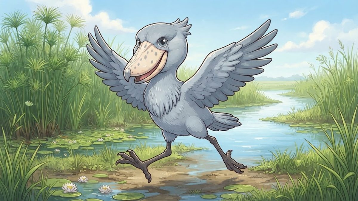 ハシビロコウ