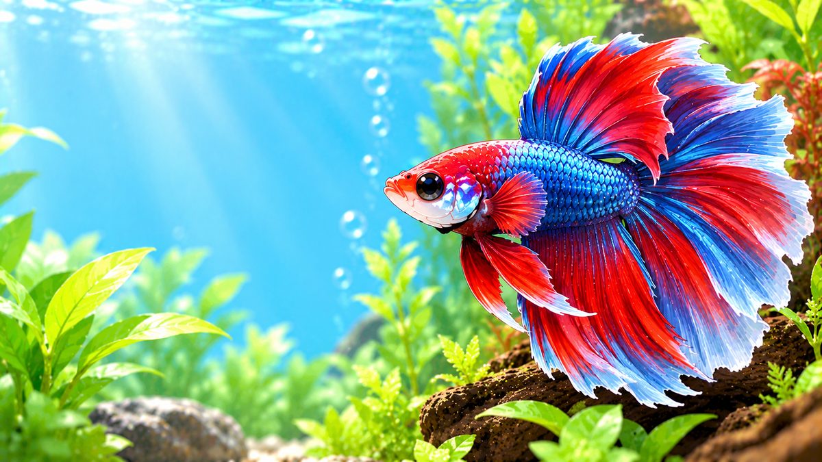 Siamese fighting fish