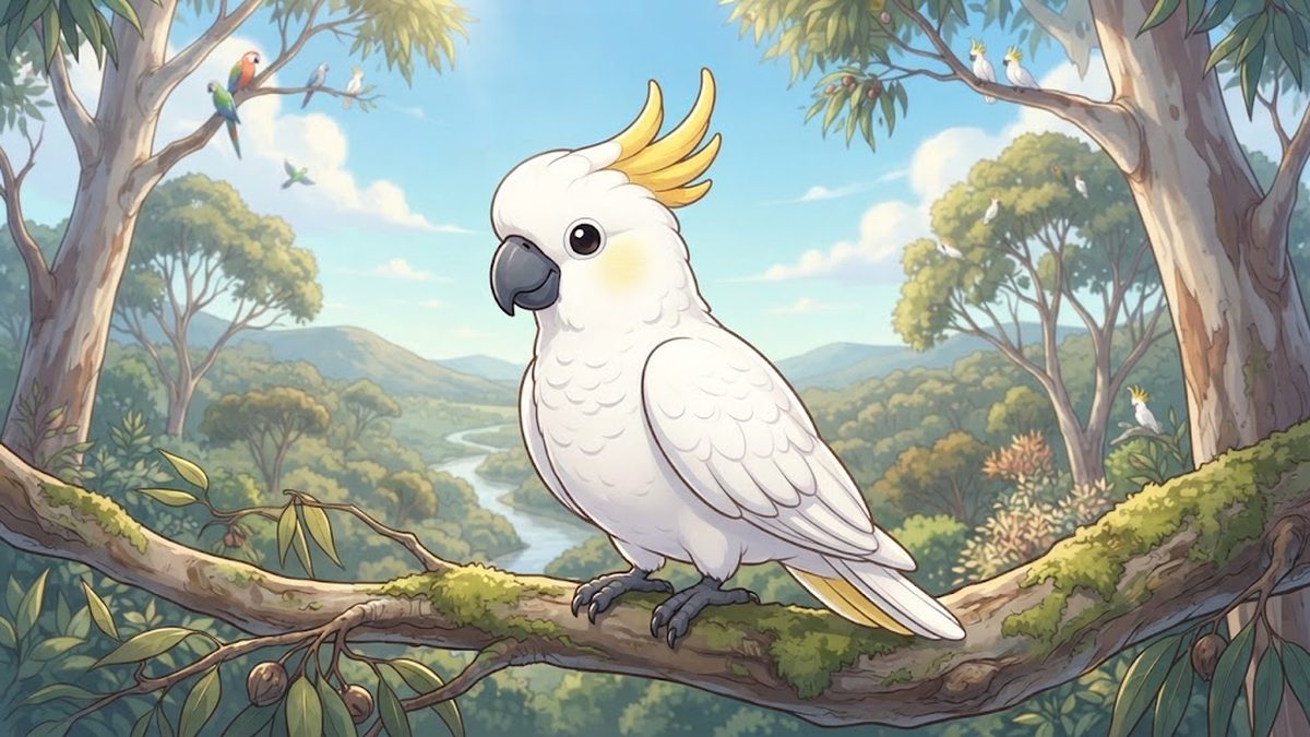 Sulphur-crested cockatoo