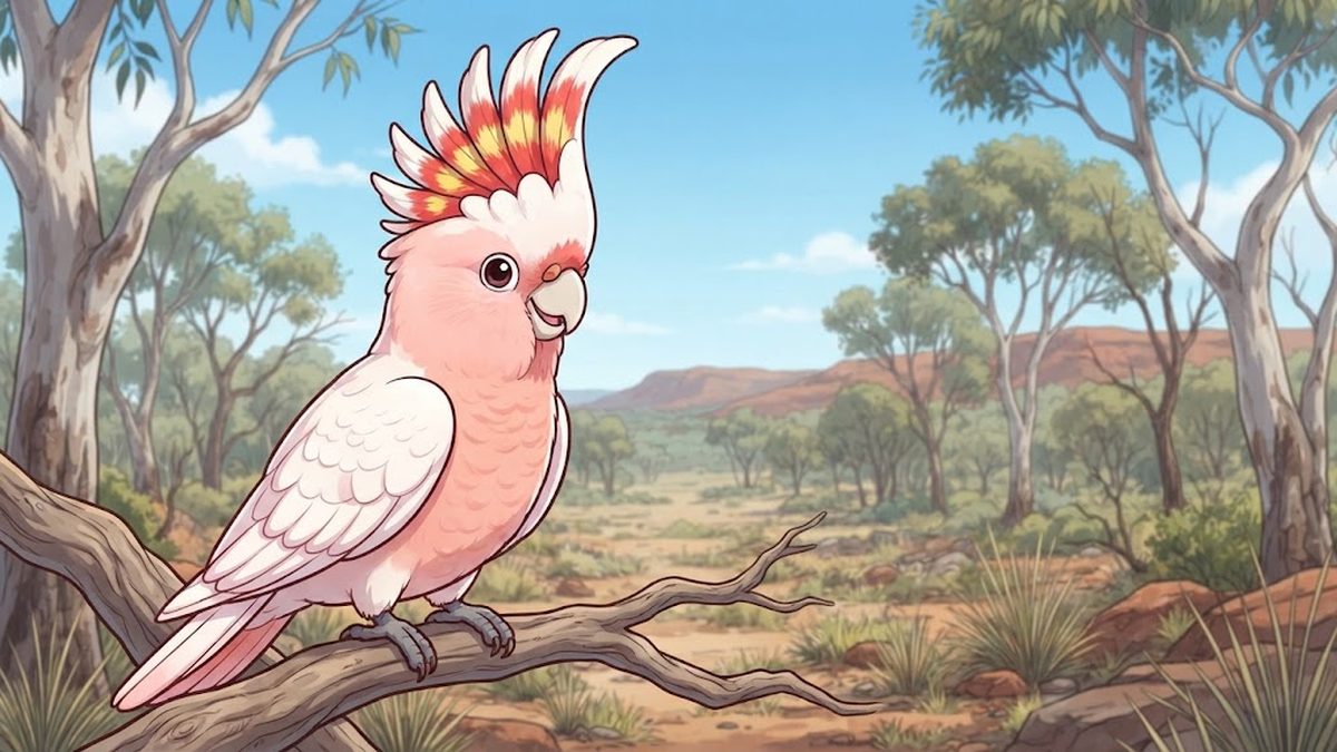 Pink cockatoo