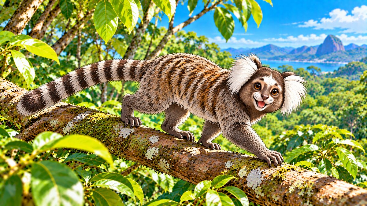 White-tufted-ear marmoset