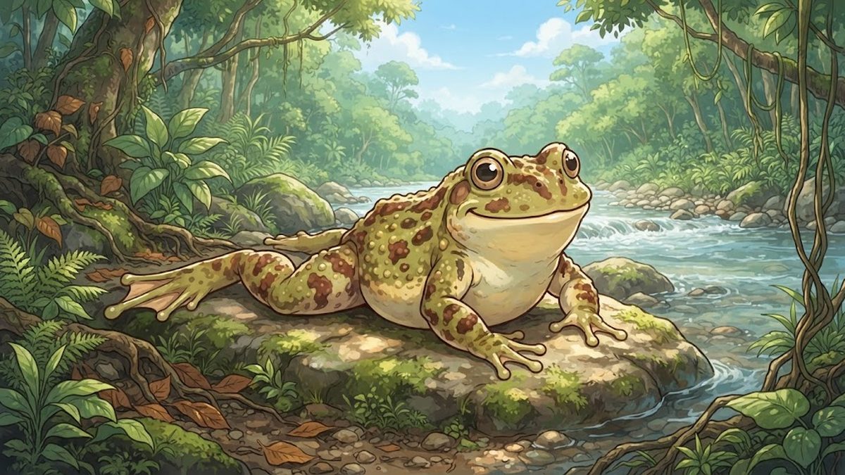 Goliath frog