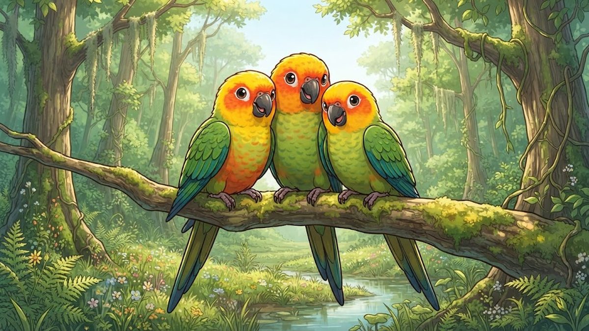 カロライナインコ