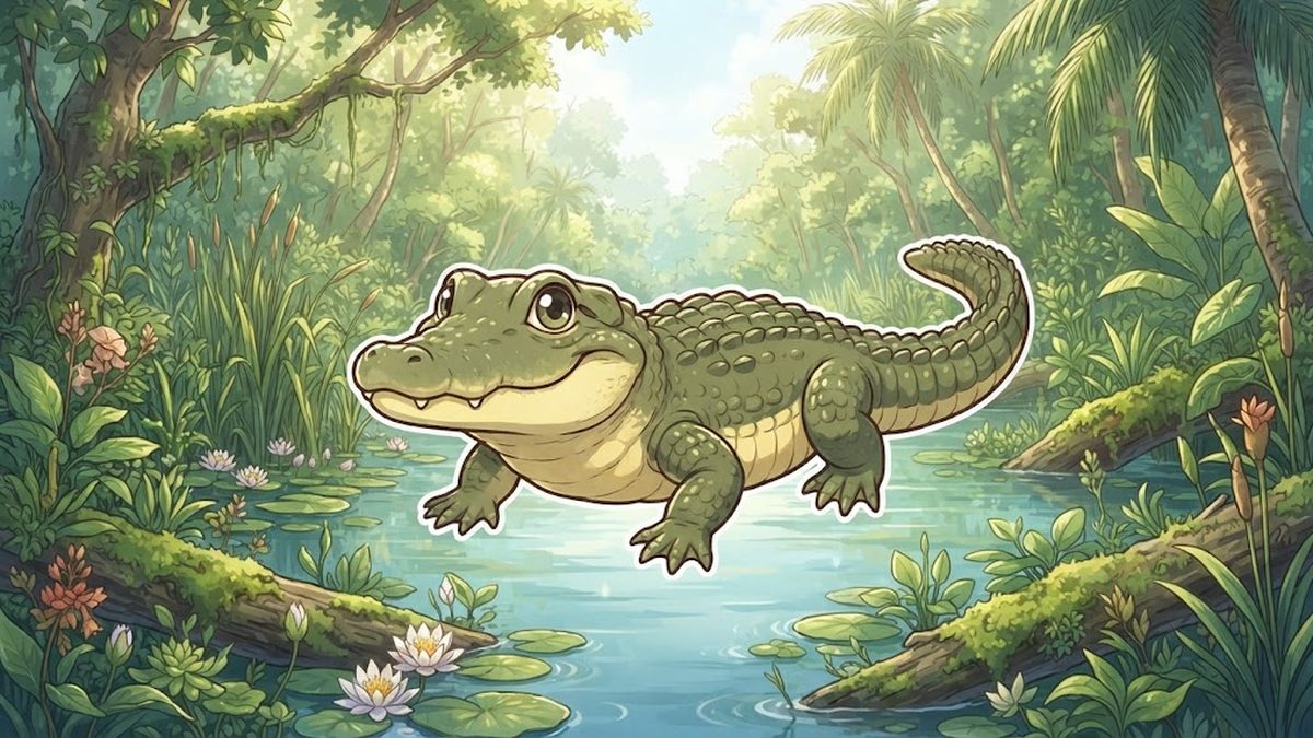 Siamese crocodile