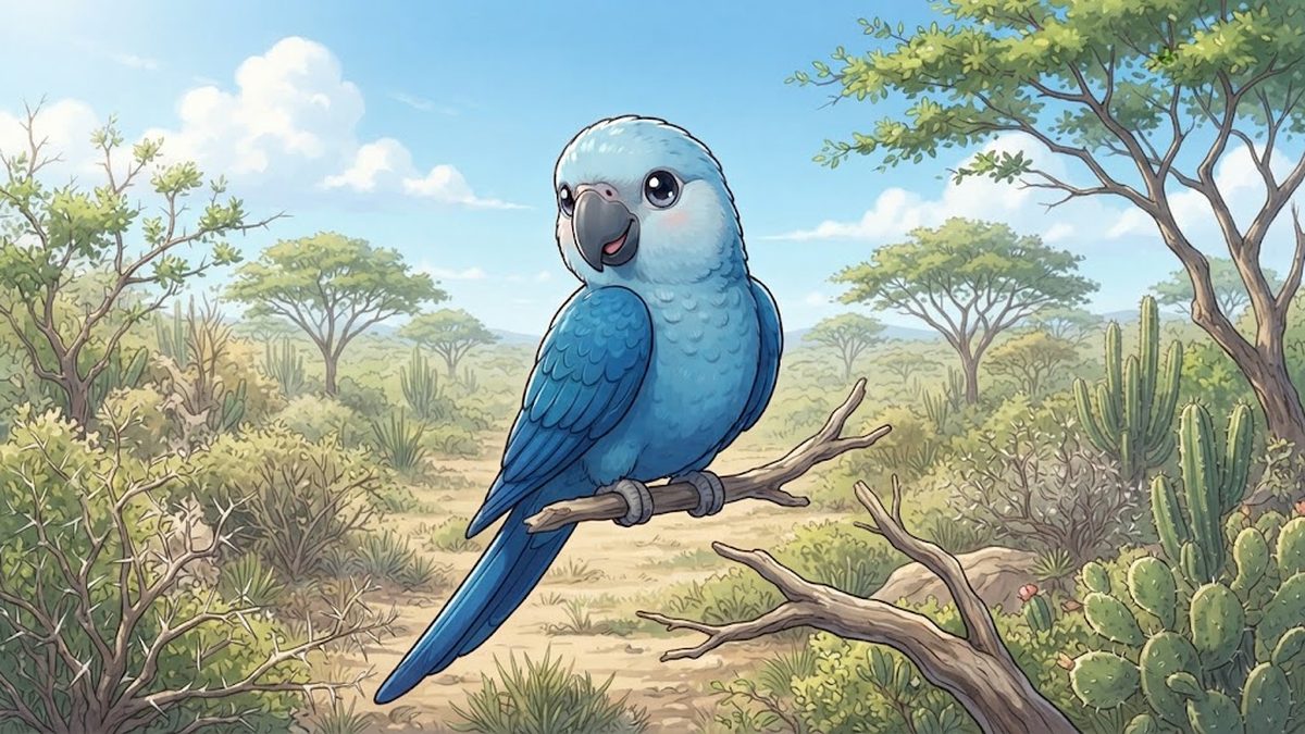 アオコンゴウインコ