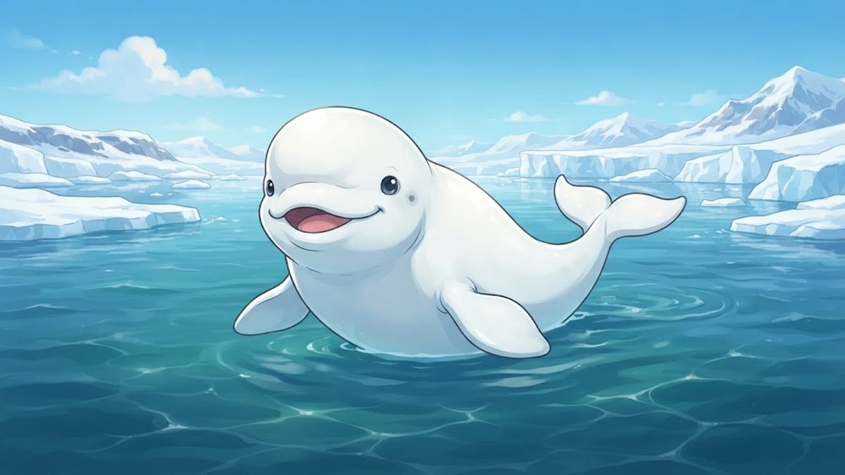 シロイルカ
