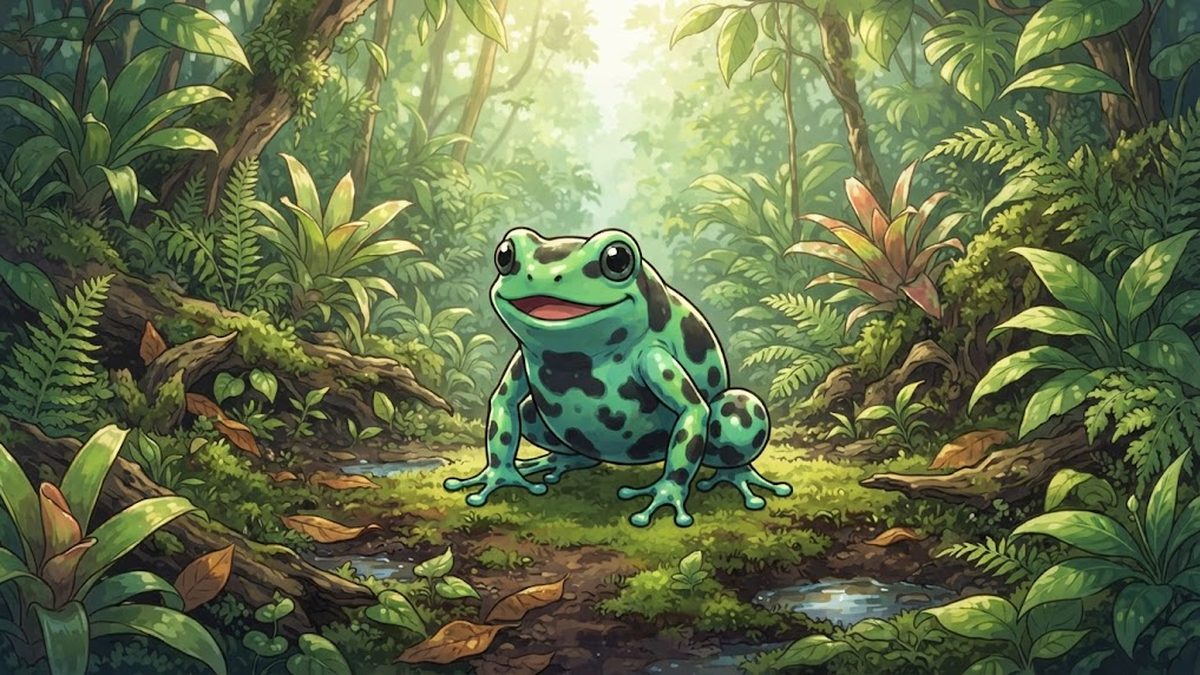 マダラヤドクガエル