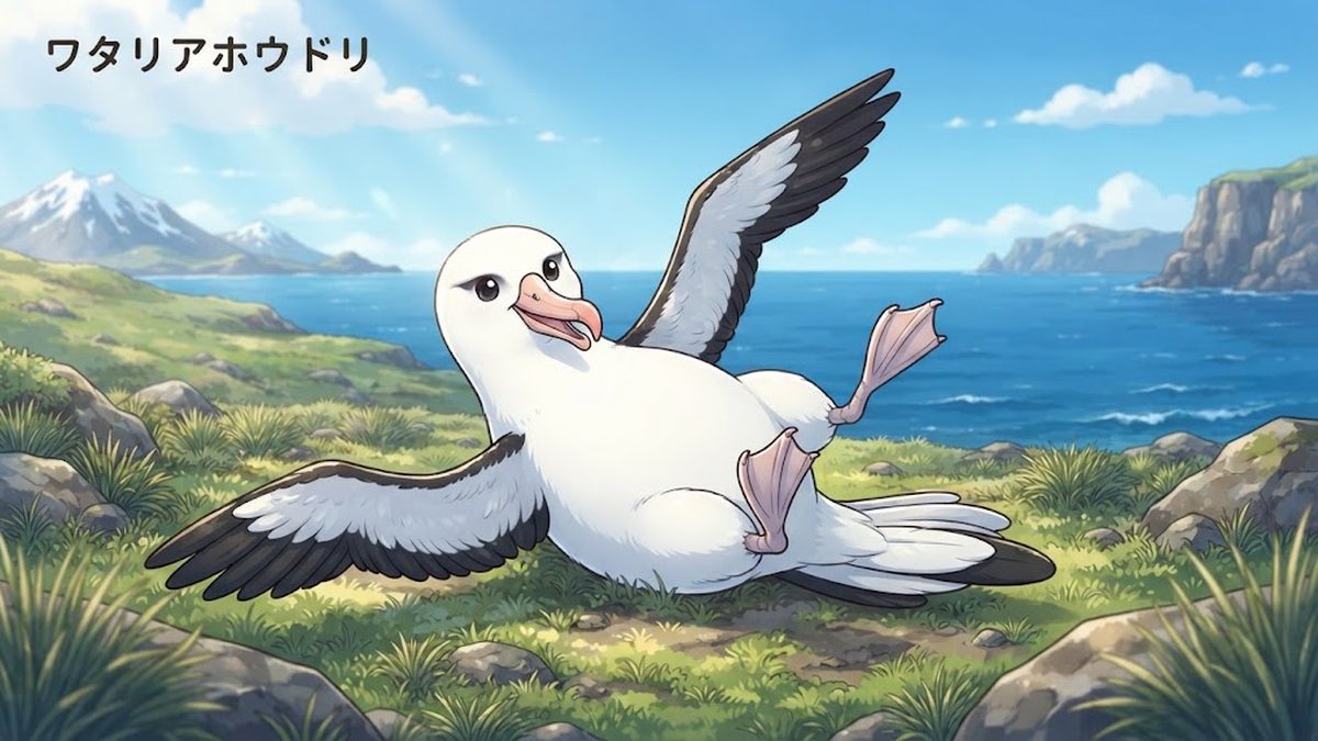 ワタリアホウドリ
