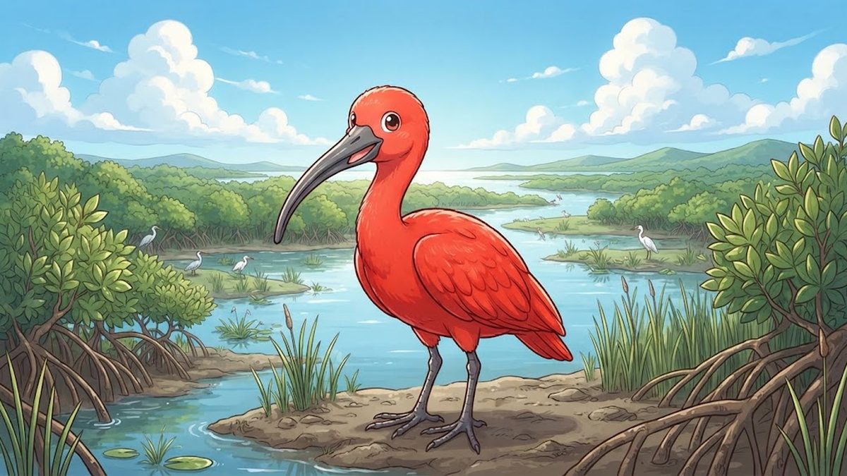 Scarlet ibis