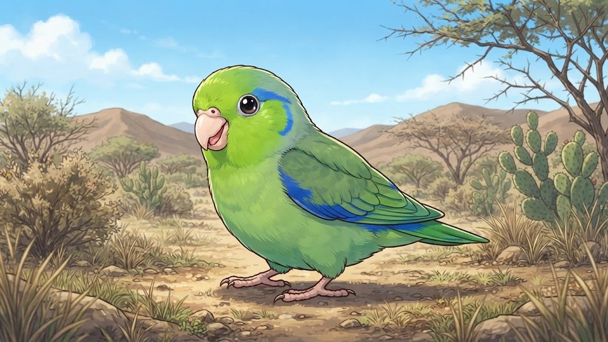マメルリハシインコ