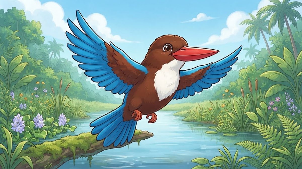 White-throated kingfisher