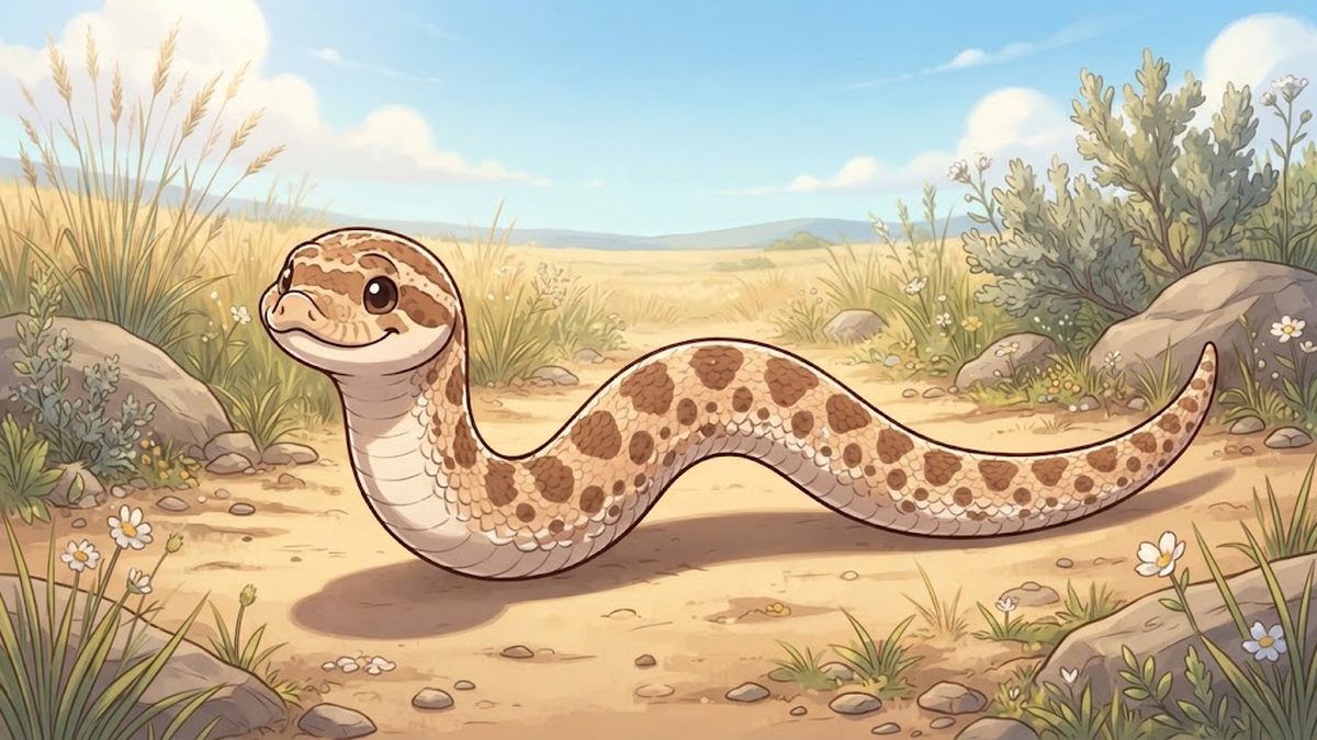 Western hognose snake, or Mexican hognose snake