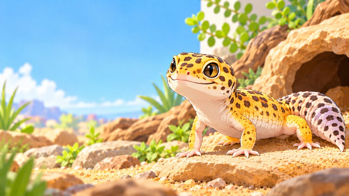 ヒョウモントカゲモドキ（レオパードゲッコー）