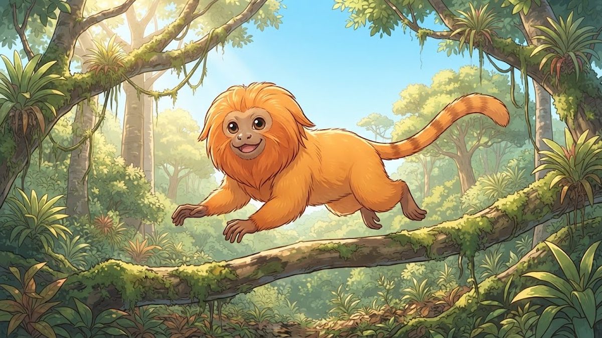 Golden lion tamarin