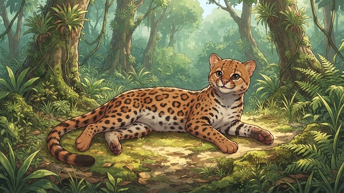 Little spotted cat
