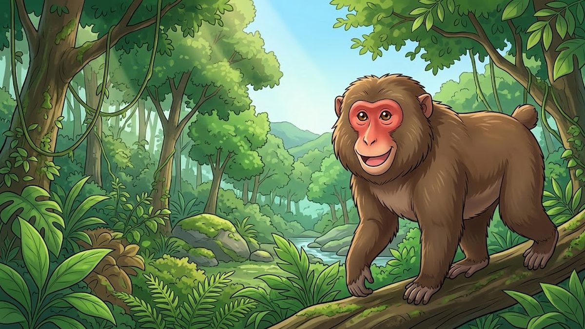 Stump-tailed macaque