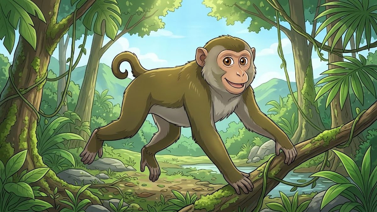 Southern pig-tailed macaque, or Pigtail macaque