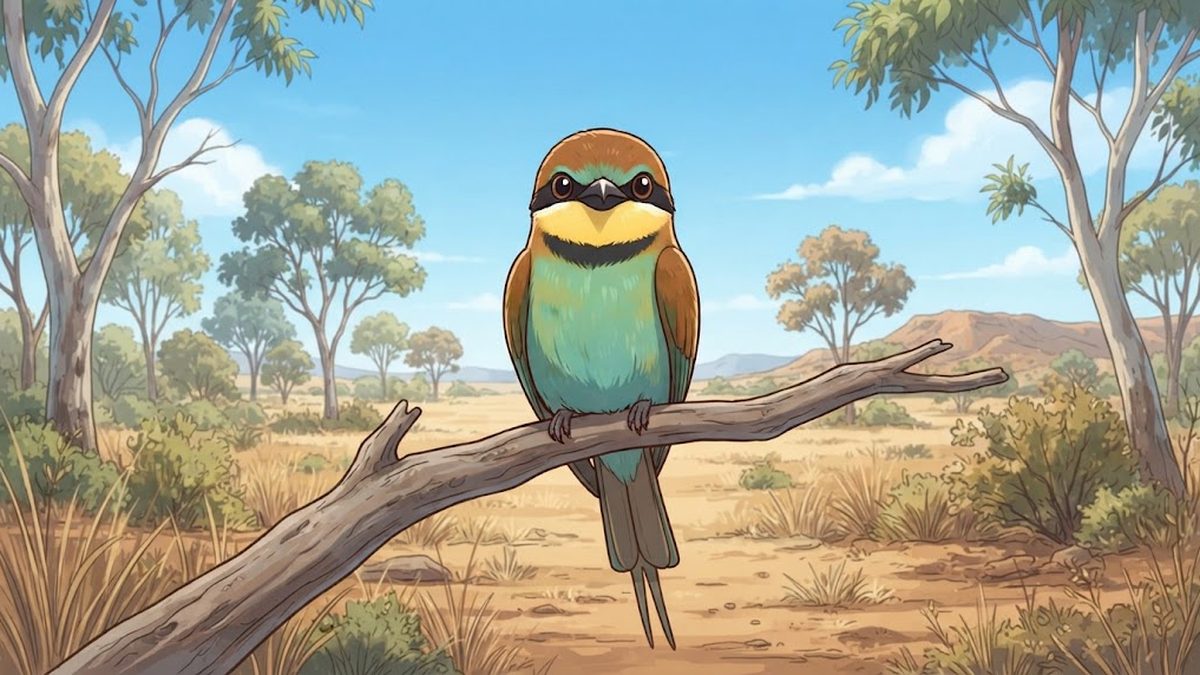 Rainbow bee-eater