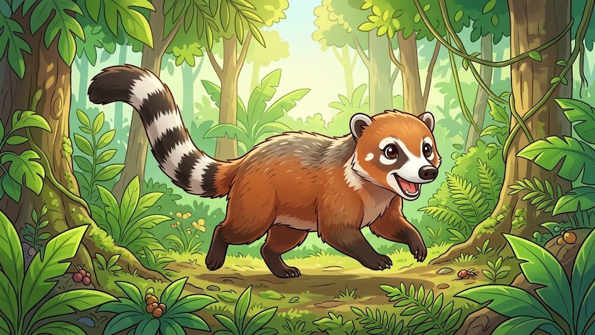 White-nosed coati