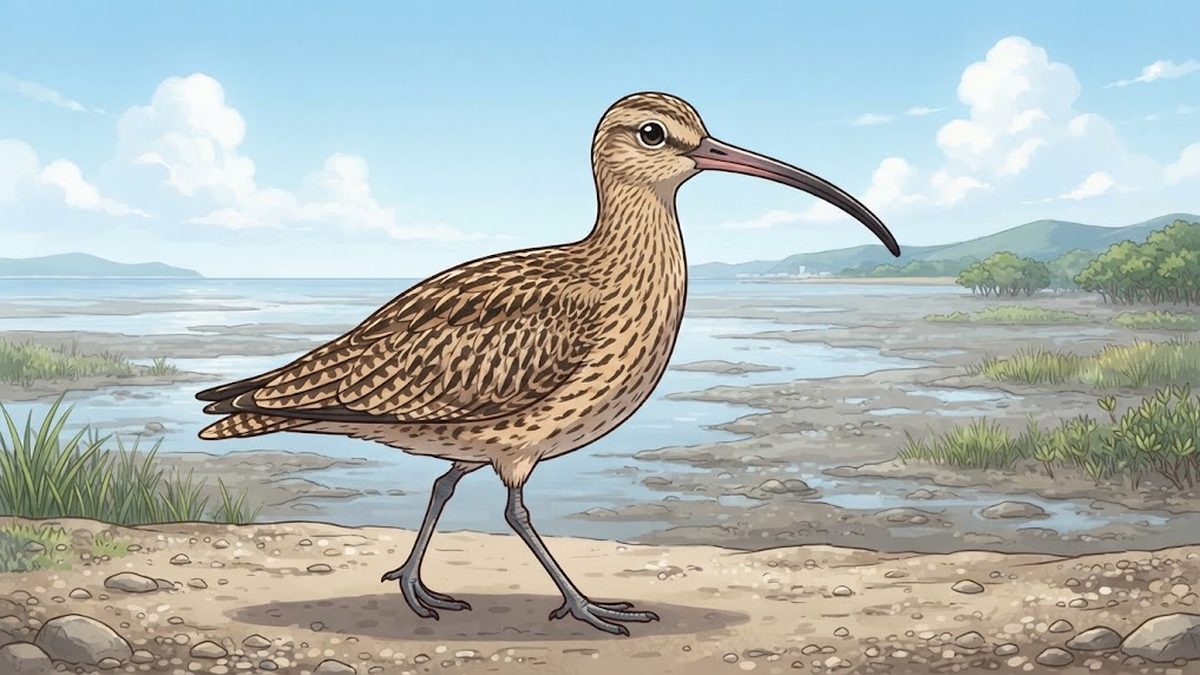 ホウロクシギ