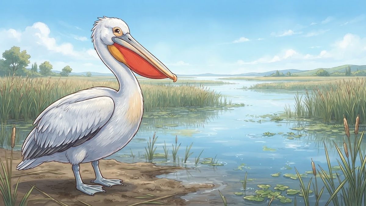 ニシハイイロペリカン