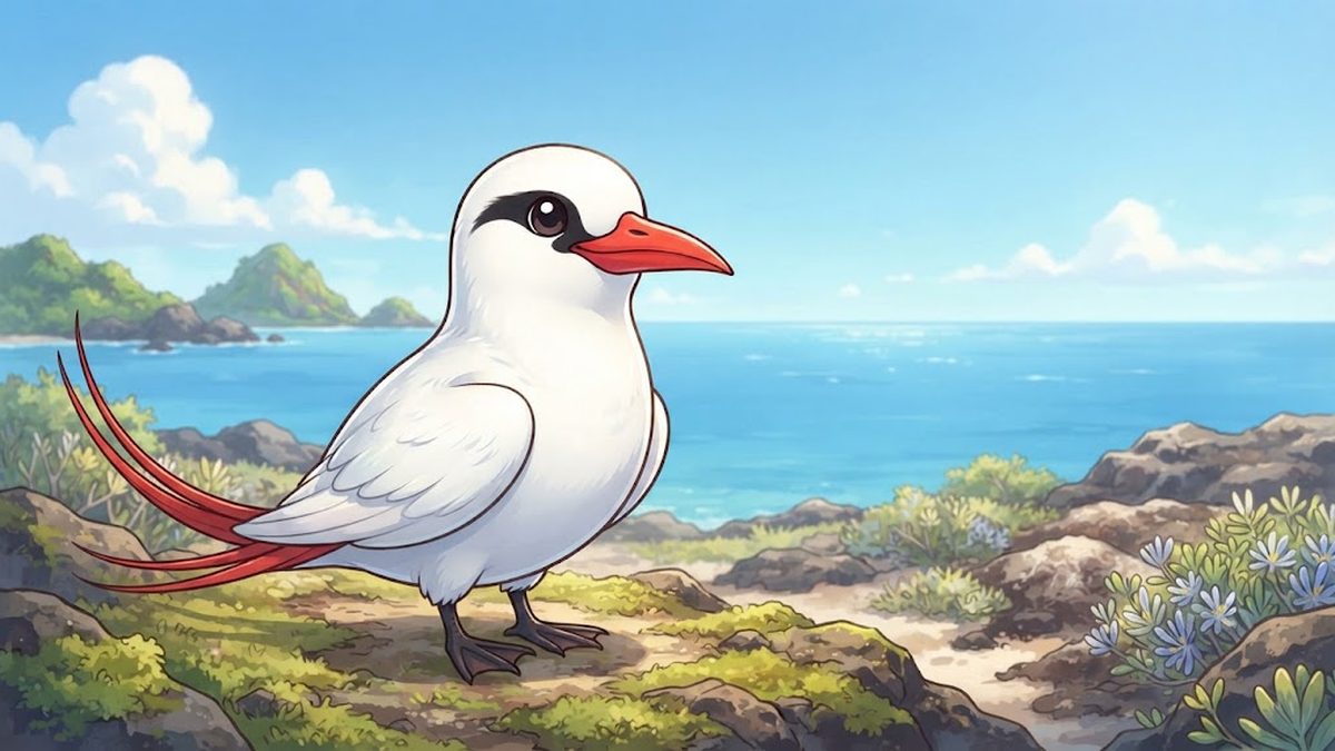 Red-tailed tropicbird