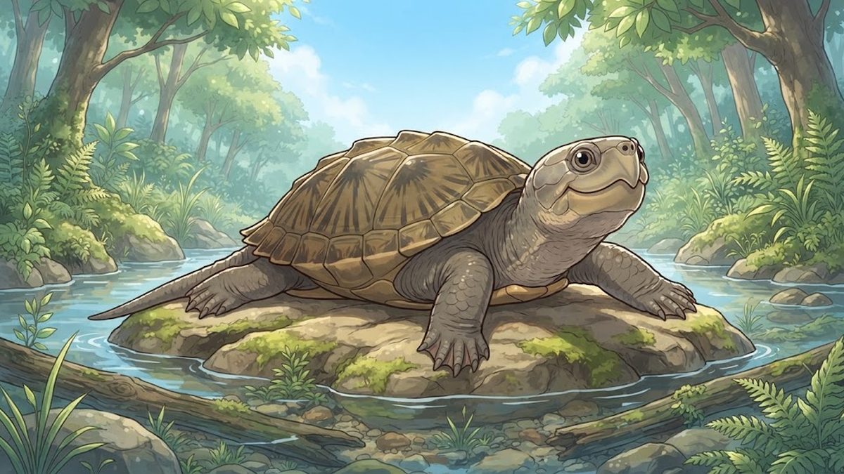 オオアタマガメ