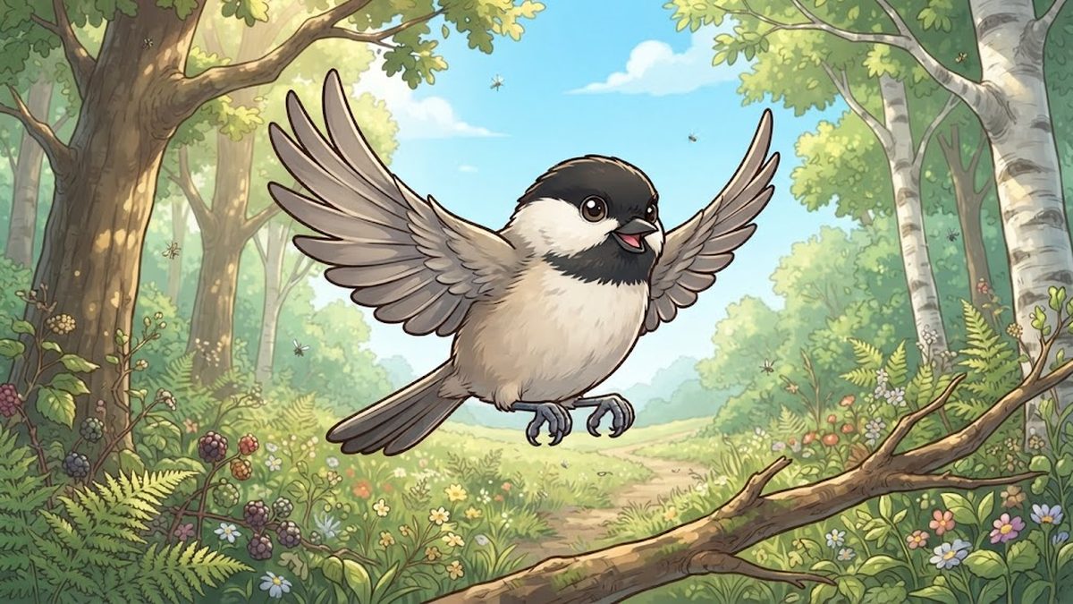 ハシブトガラ