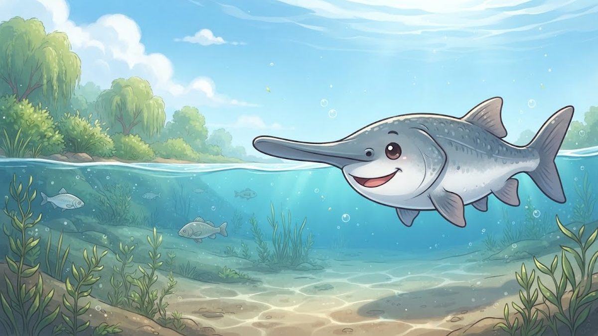 Mississippi paddlefish