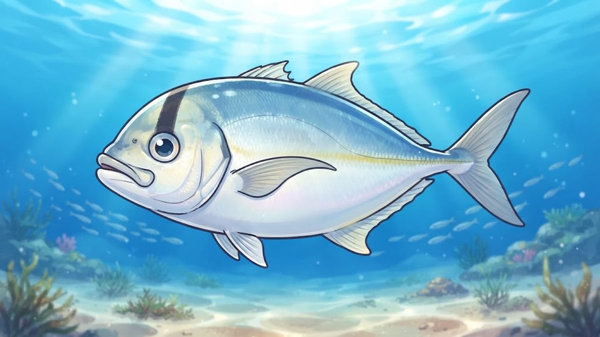 シマアジ