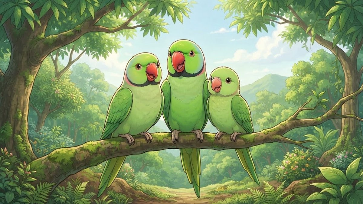 ワカケホンセイインコ