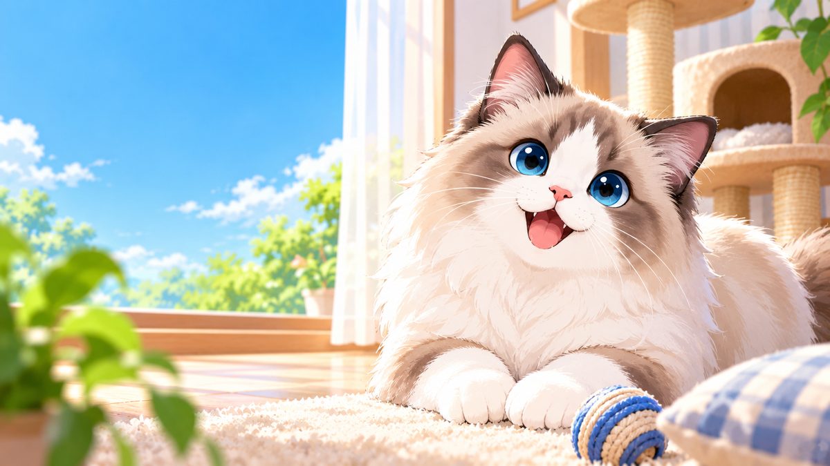 Ragdoll cat