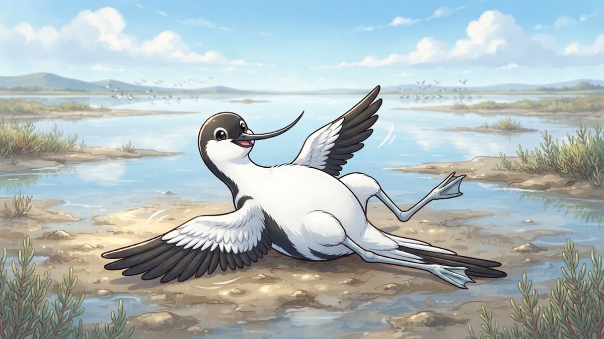 Pied avocet