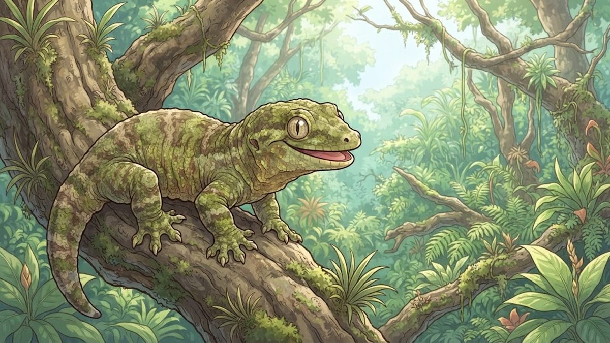 ツギオミカドヤモリ