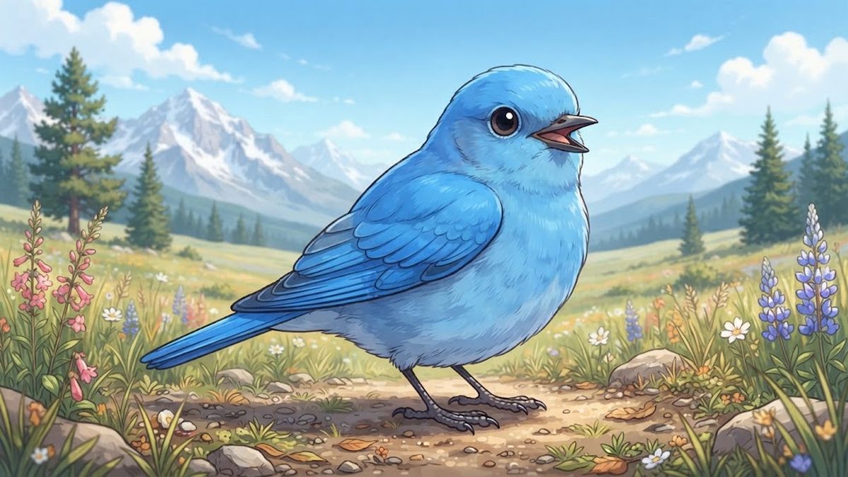 Mountain bluebird