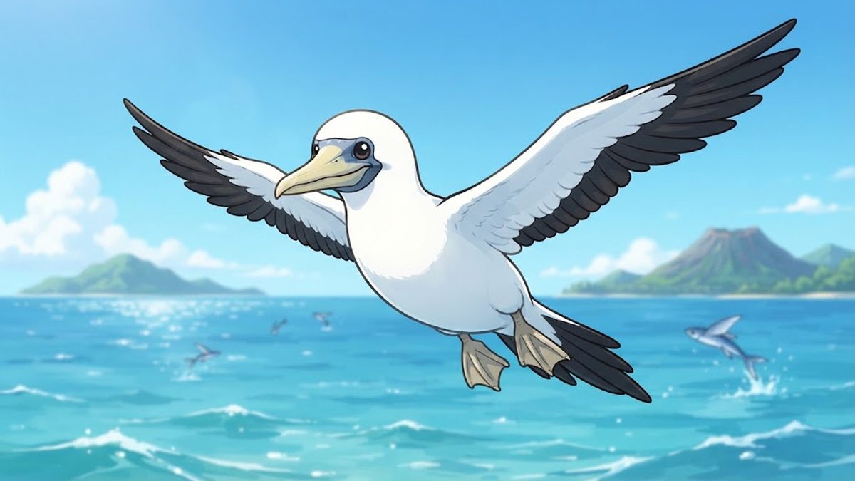 アオツラカツオドリ