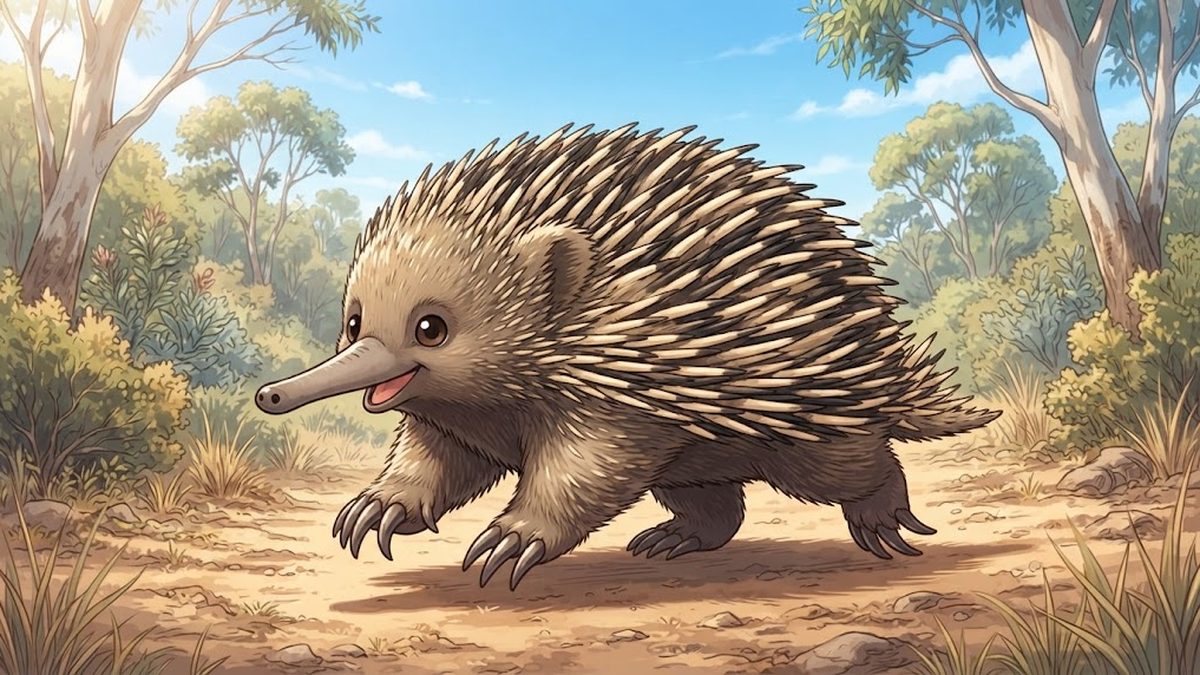 ハリモグラ