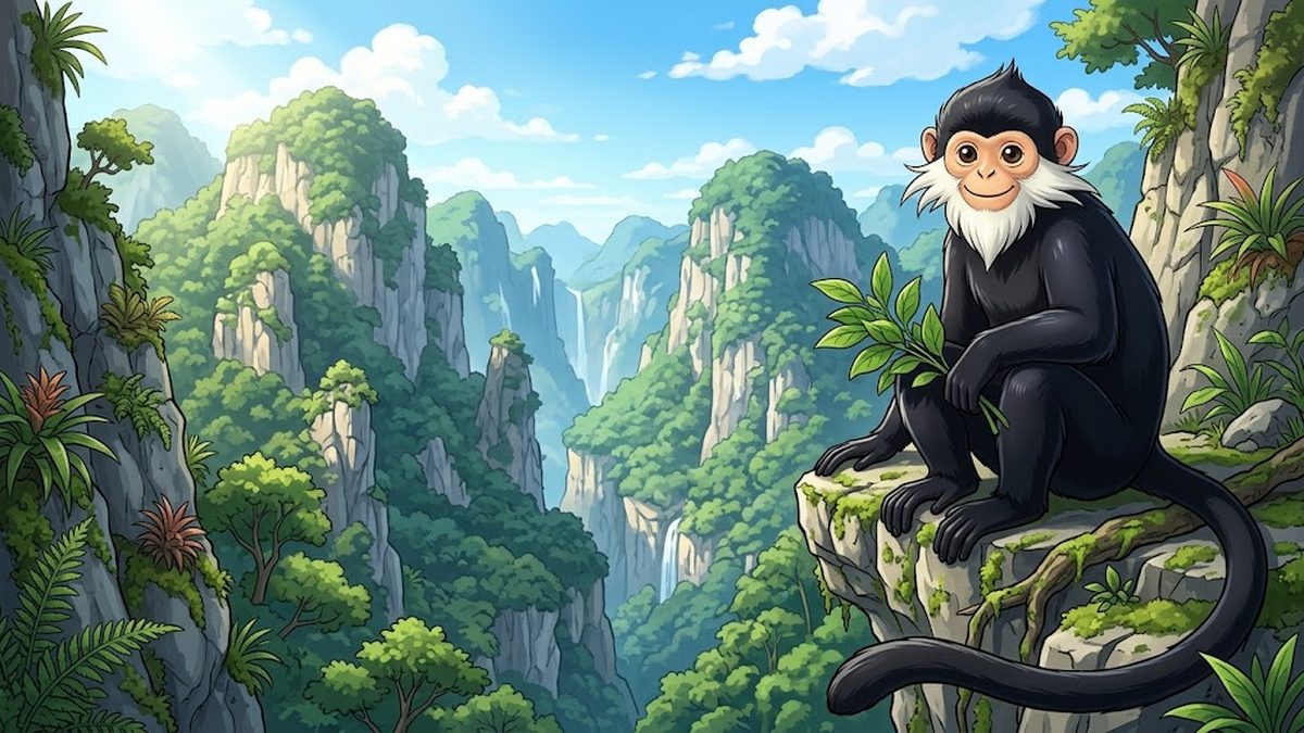 Francois's leaf monkey