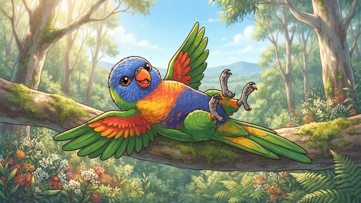 ゴシキセイガイインコ