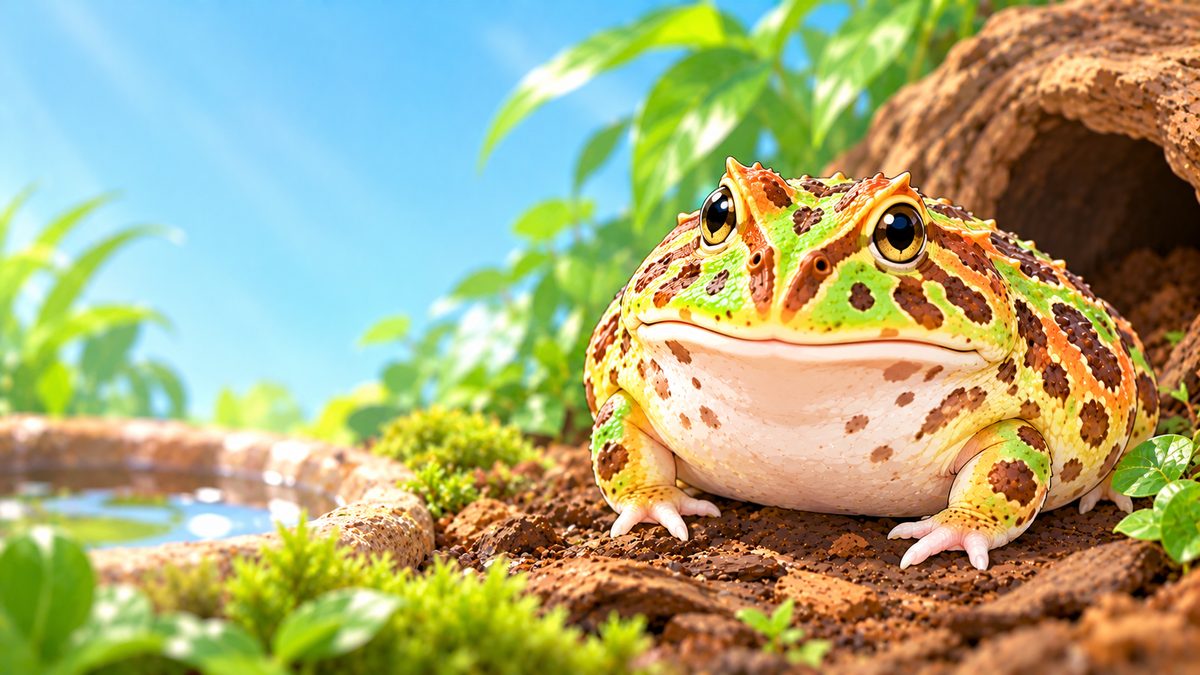 Pacman frog (horned frog)